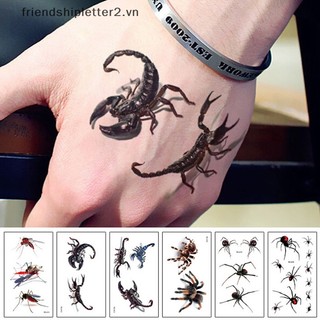 [Mới] Hình Xăm Dán 3d Hóa Trang halloween