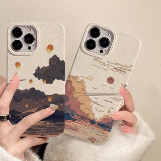 Ốp Điện Thoại Họa Tiết Núi Biển Cho iphone 15 pro max 14 13 12 11 pro xr x xs max 7 8 plus 6s 6s plus 6plus se 2020