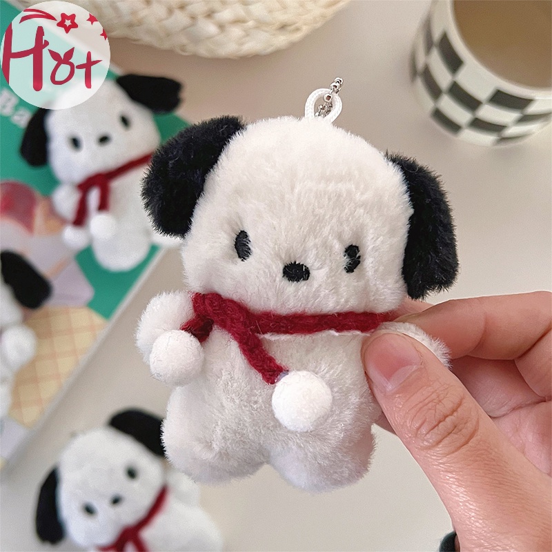 Jr Móc Khóa Hình Chú Chó Nhồi Bông Đáng Yêu