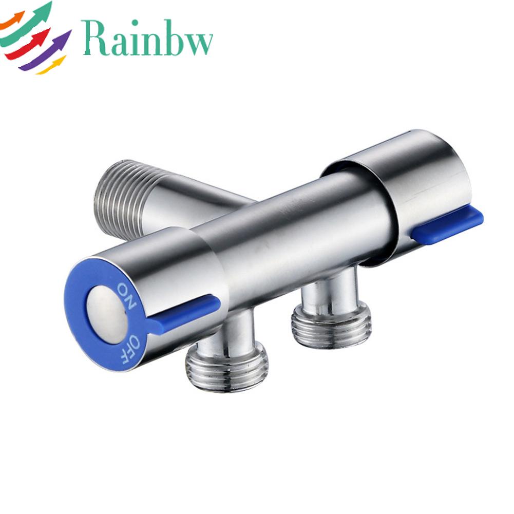 Van Vòi Nước Bằng Thép Không Gỉ Hai Tay Cầm Hình Tam Giác