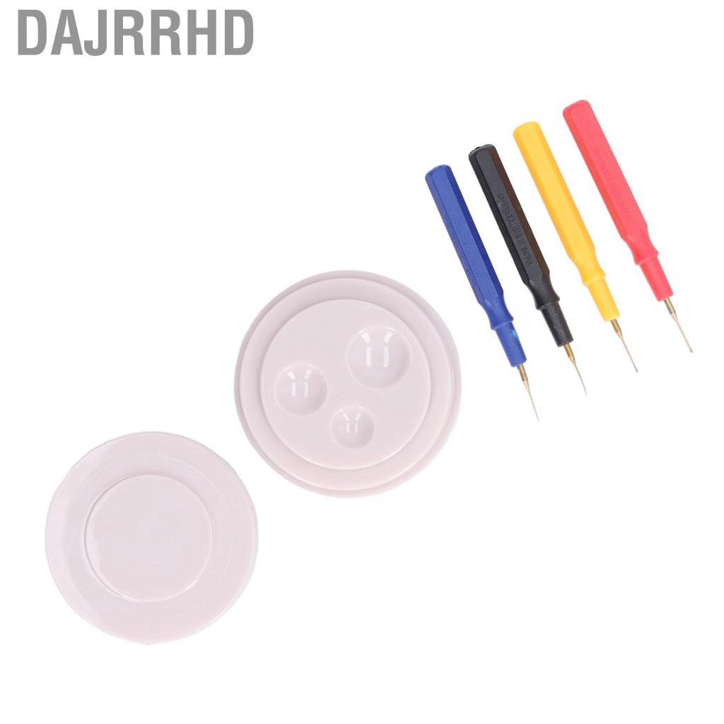 Dajrrhd Plastic Watch Oil Cup Pin Set Compact Size Portable Oiler Pen