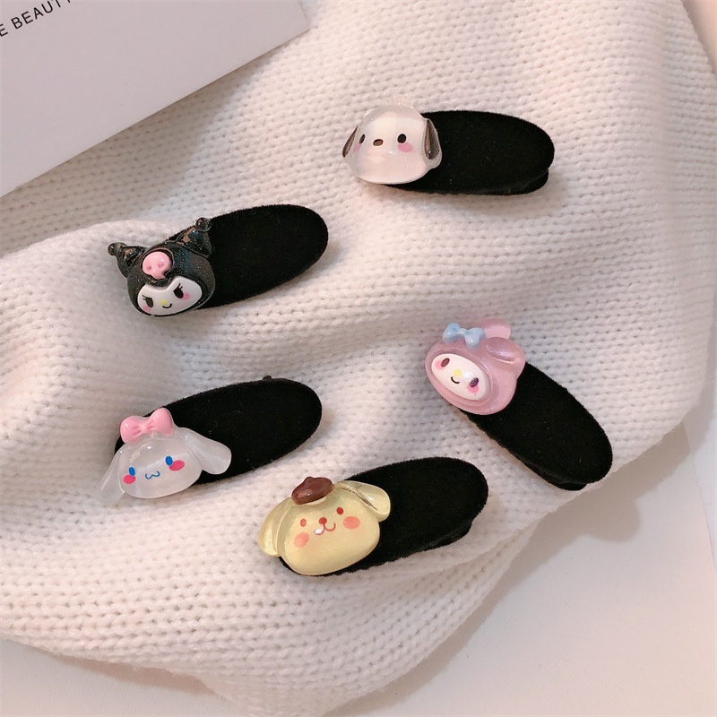 Hoạt Hình Kẹp Tóc Hình Động Vật Dễ Thương Cho Bé Gái