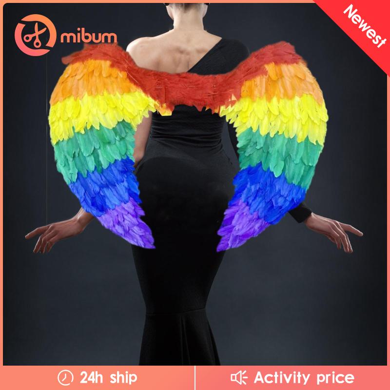 Phụ Kiện Hóa Trang halloween Thiên Thần 3d Có Dây Thun Co Giãn