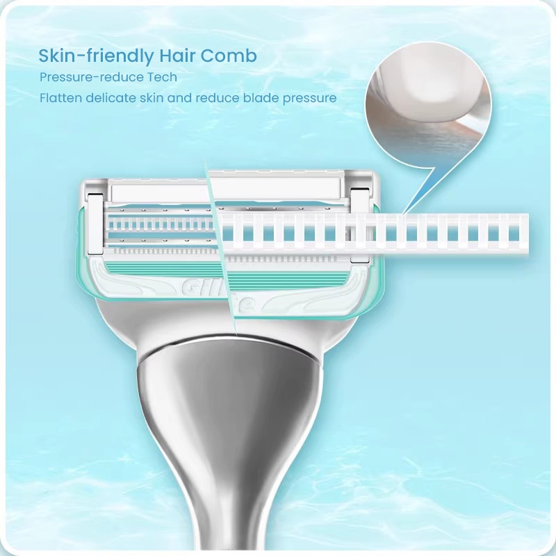 GILLETTE Illette Ventus Cho Tóc Công Cộng Và Da