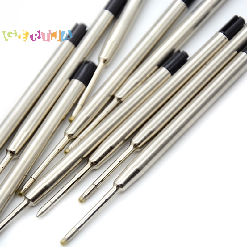 Set 10 Bút Bi Ngòi 1.0mm Tiêu Chuẩn Màu Xanh Dương