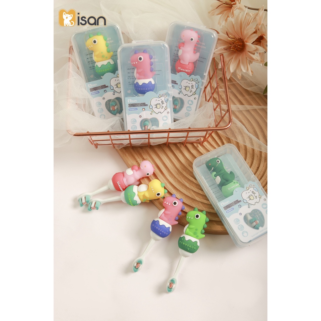 Bán chải đánh răng Misan hình Thú To cầm chắc tay cho bé CarynShop