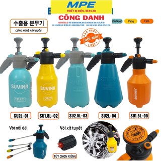 Bình xịt tưới cây suvina 1,5l- 1,8l-2l-2,5l chính hãng