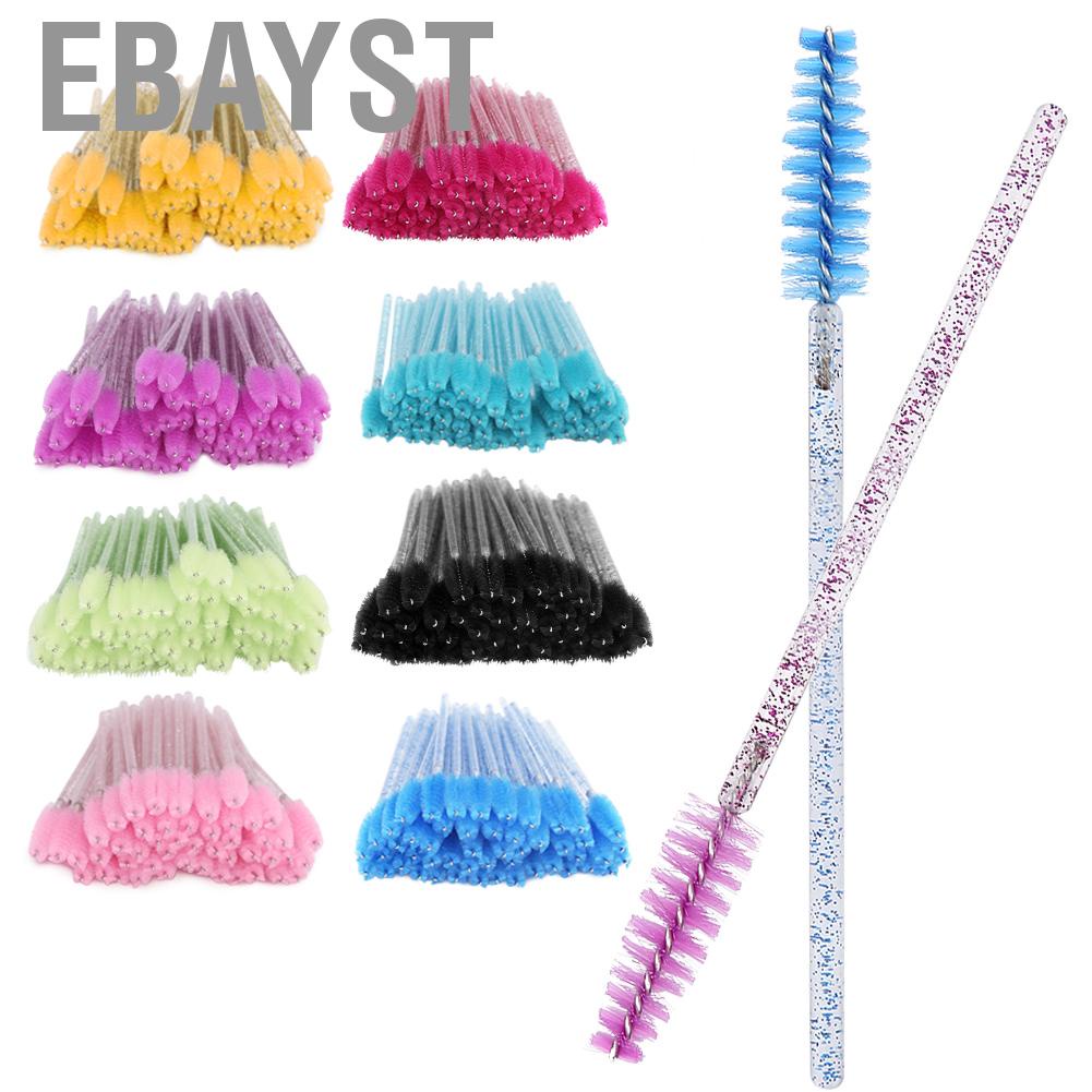 Ebayst Non‑toxic Disposable Eyebrow Brush  Eyelash for Practice Makeup