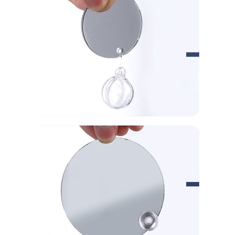 Douyu gương tập luyện gương treo hai mặt đặc biệt xi lanh ngoài hình trụ bên trong bể cá chiến đấu L