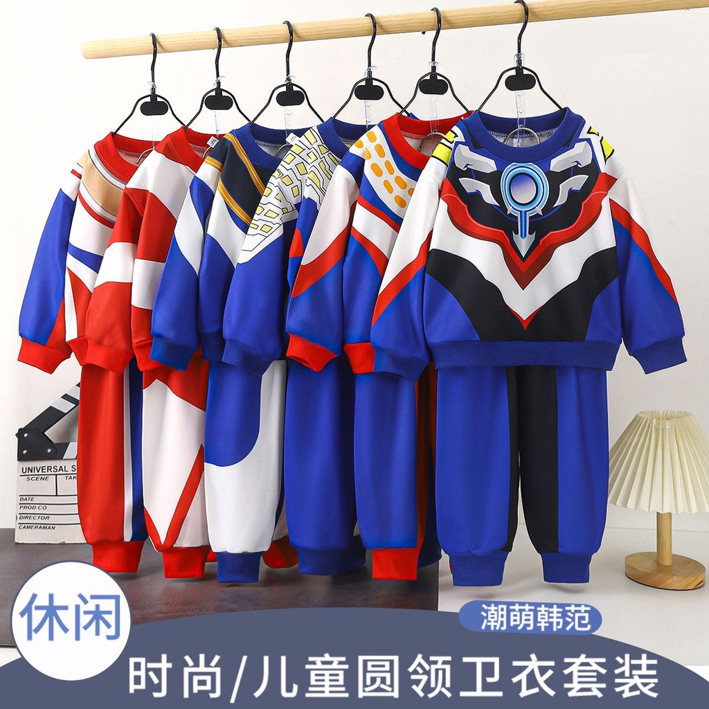 Set Đồ Thể Thao Dài Tay Thời Trang Xuân Thu Cho Bé