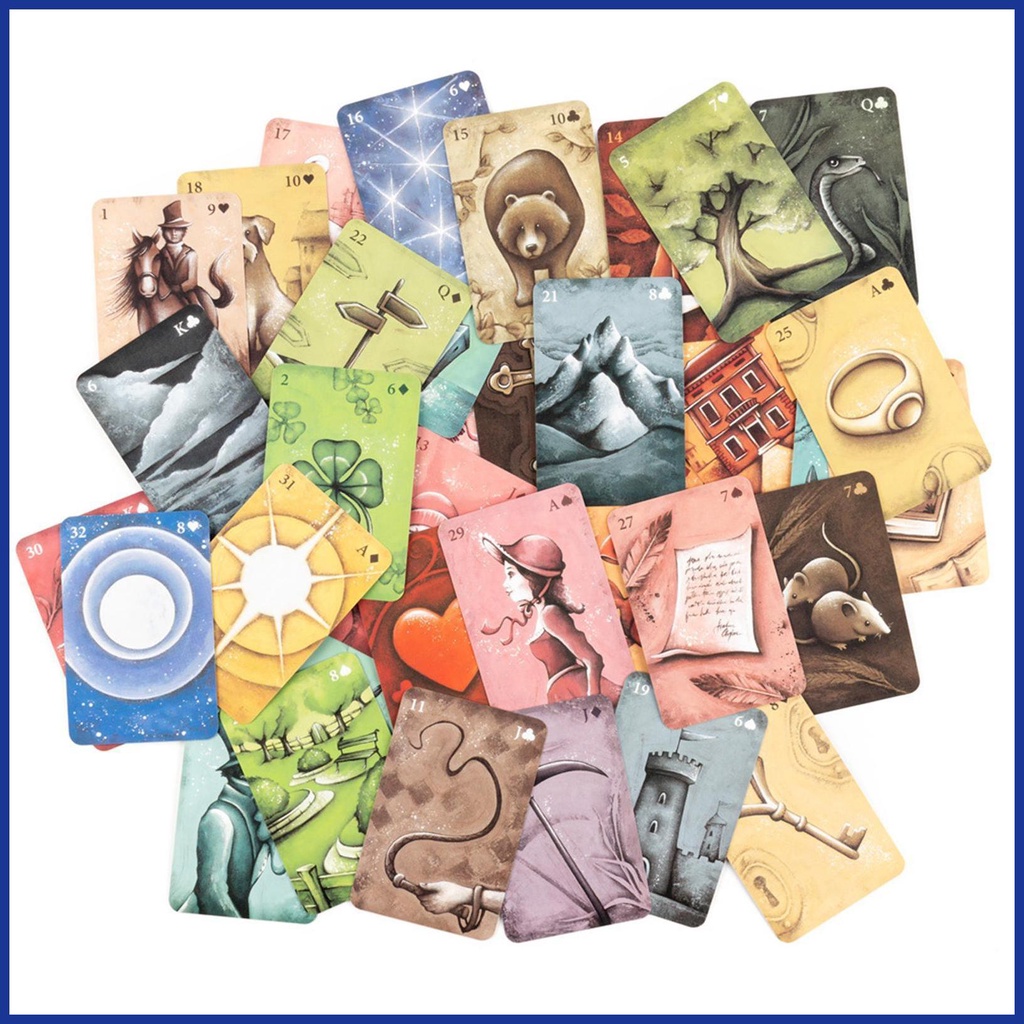 Bộ 32 Thẻ Bài tarot oracle Cho Trò Chơi Ảo Thuật Bí Ẩn aiavn