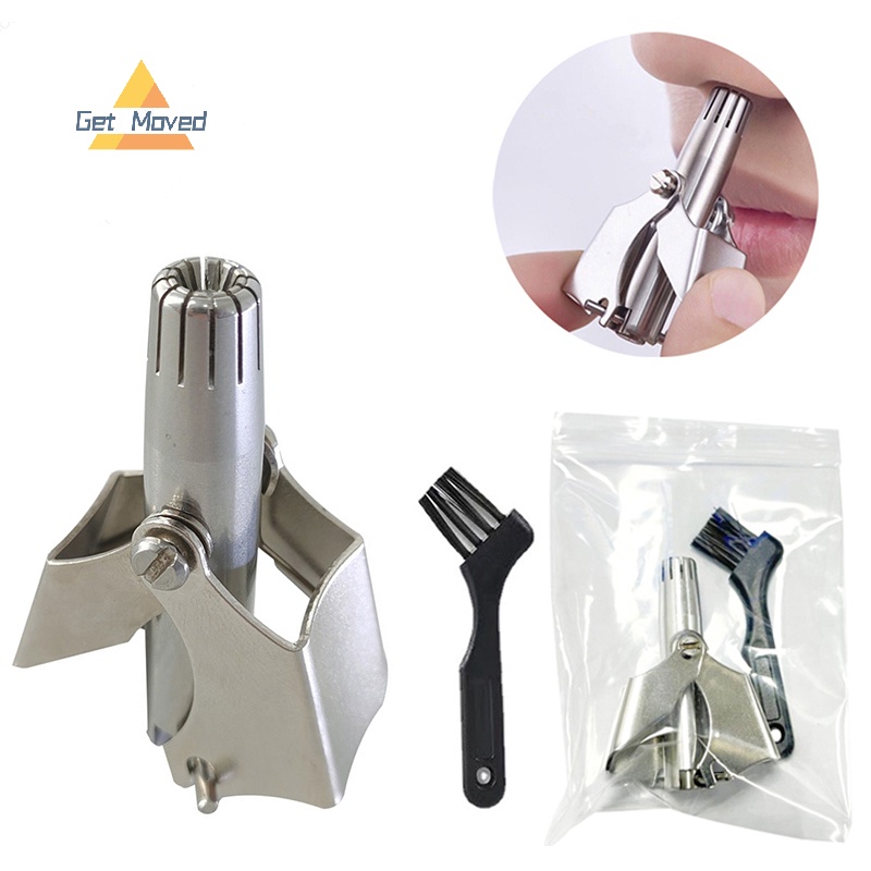 Máy Cạo Lông Mũi > Bằng Thép Không Gỉ Có Thể Giặt Được Kèm Bàn Chải Mới