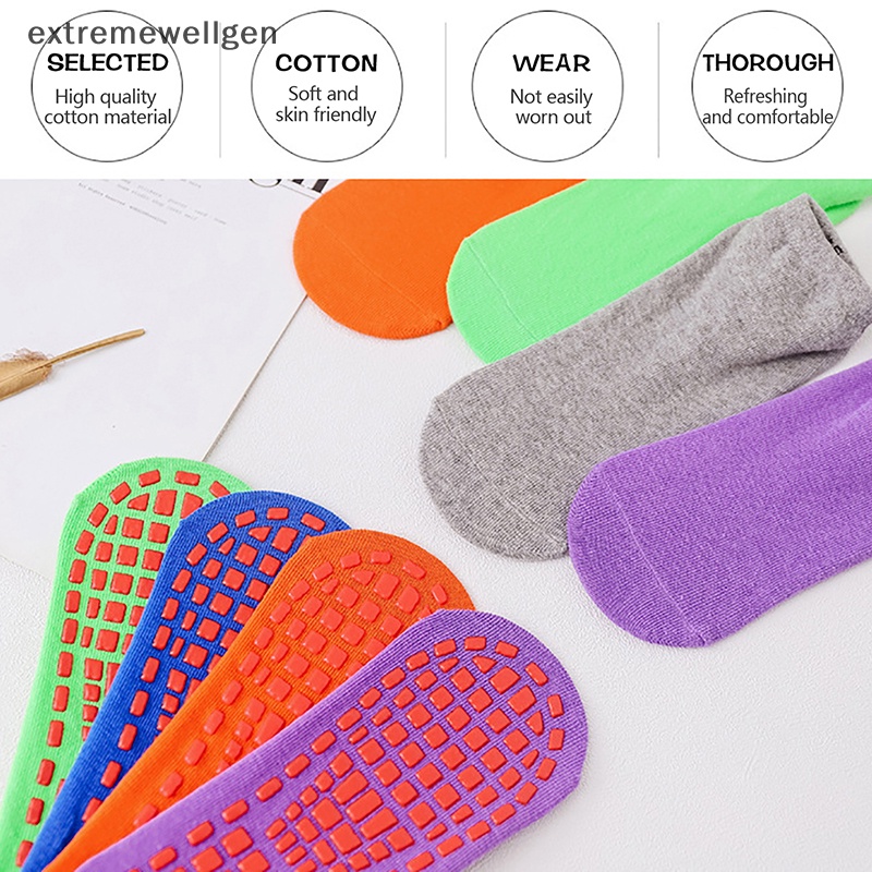 Vớ cotton Chống Trượt Tập yoga Dành Cho Người Lớn