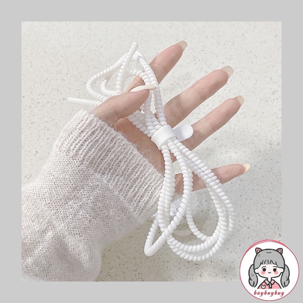 Dây Cáp Sạc Xoắn Ốc Dài 1.4m Nhiều Màu Thông Dụng Trang Trí Cho iphone samsung huawei