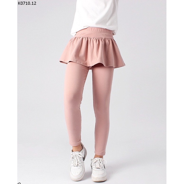 Quần liền váy thun cotton