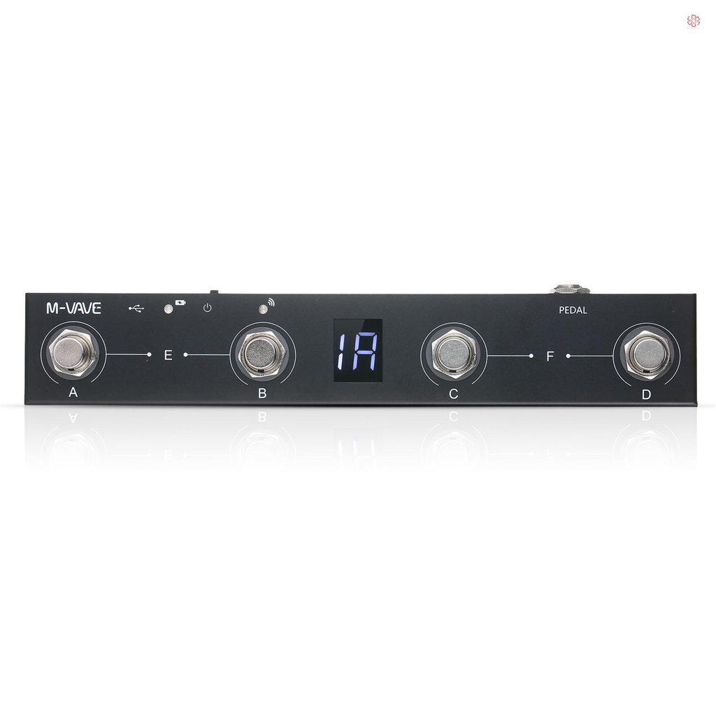 Bàn Đạp Điều Khiển Chân Không Dây Sạc Được 4 Nút &  m-vave chocolate bt