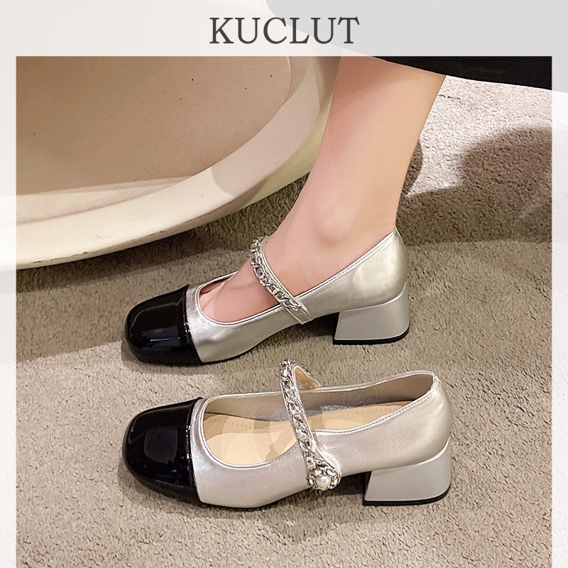 KUCLUT dép sandal nữ dép đi biển dép đế cao Thoải Mái Xinh Xắn  Thiết kế độc đáo Đa màu sắc Thấm hút mồ hôi Đẹp FNJ23A0EE5 42Z231018