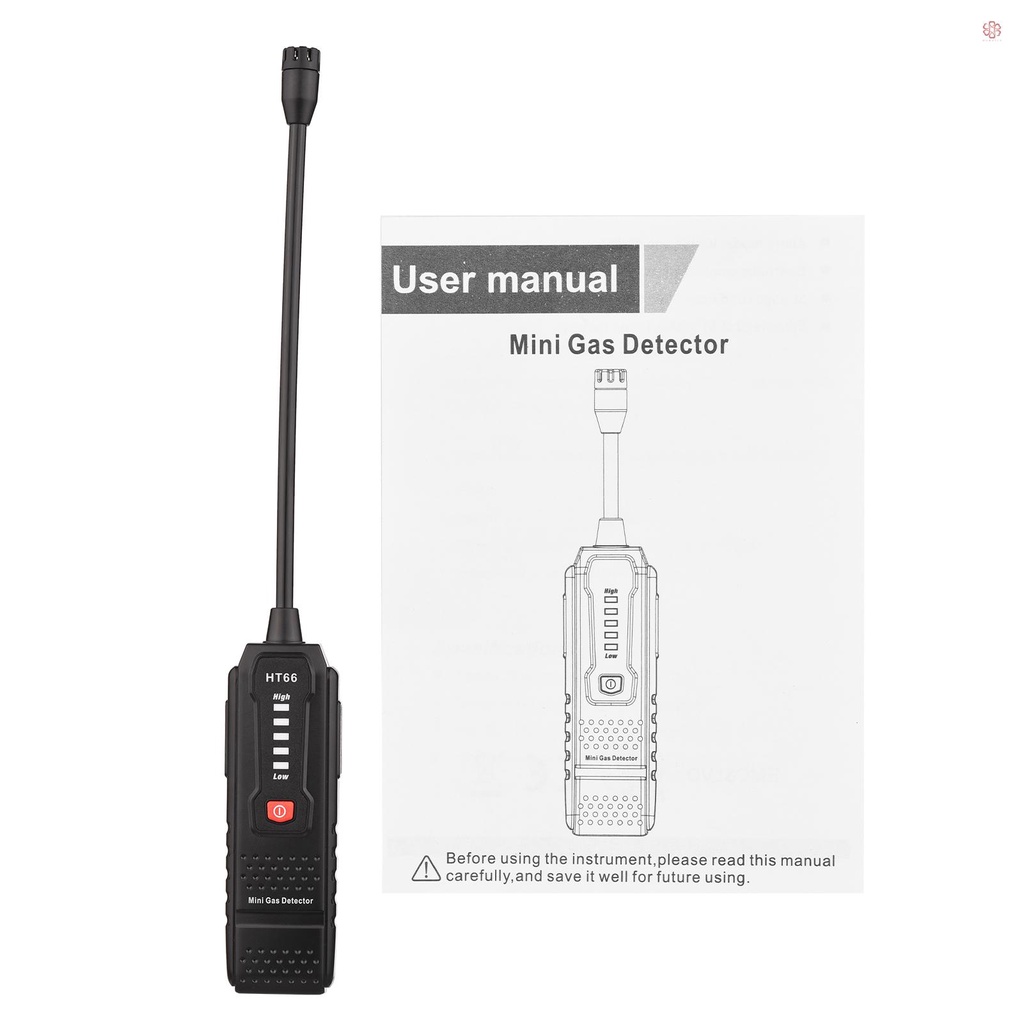 Máy Dò Khí gas mini habotest ht66 Phát Hiện Rò Rỉ Khí gas Cầm Tay ppm Cô Đặc ala