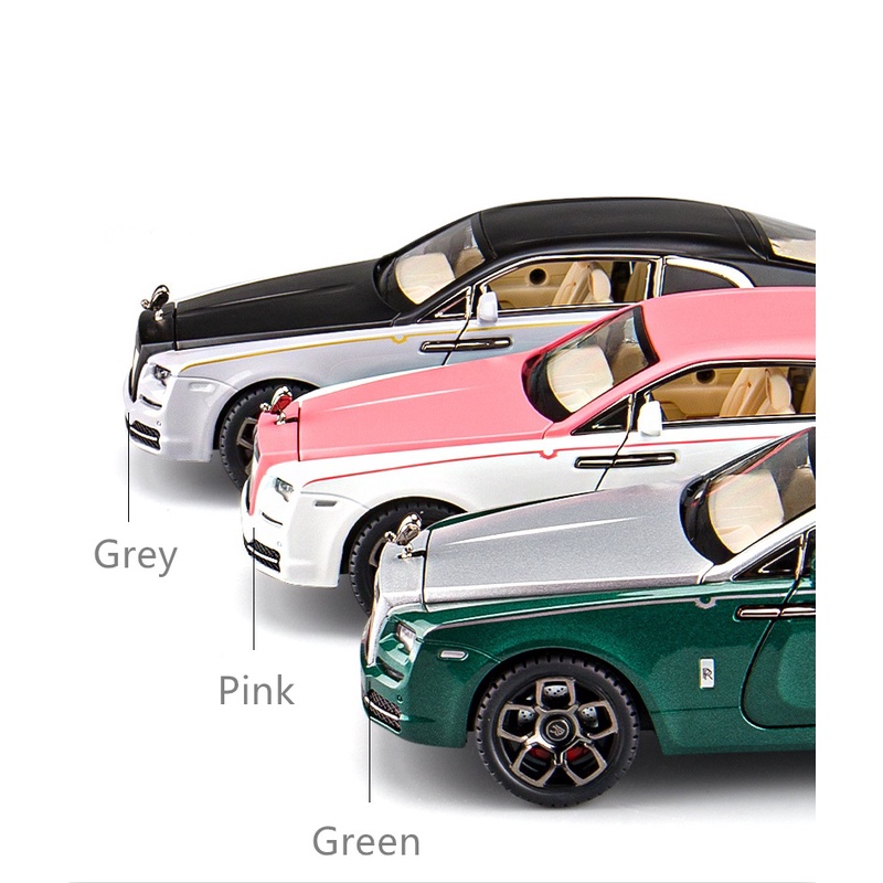 1/22 rolls royce wraith mô hình ô tô hợp kim diecasts đồ chơi bằng kim loại bộ sưu tập mô hình ô tô sang  tăng ô tô