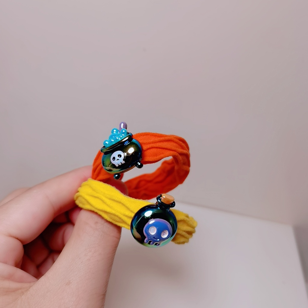 Trẻ em ma thuật phim hoạt hình Halloween tóc vòng tròn kẹp tóc thực tế trẻ em khăn vòng tròn