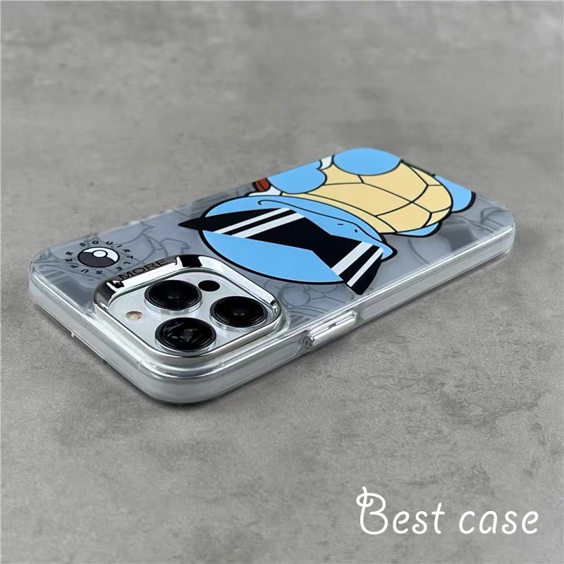 Ốp Điện Thoại acrylic Cứng In Hình Rùa Hoạt Hình Cho iphone 11 12 13 14 15 pro max