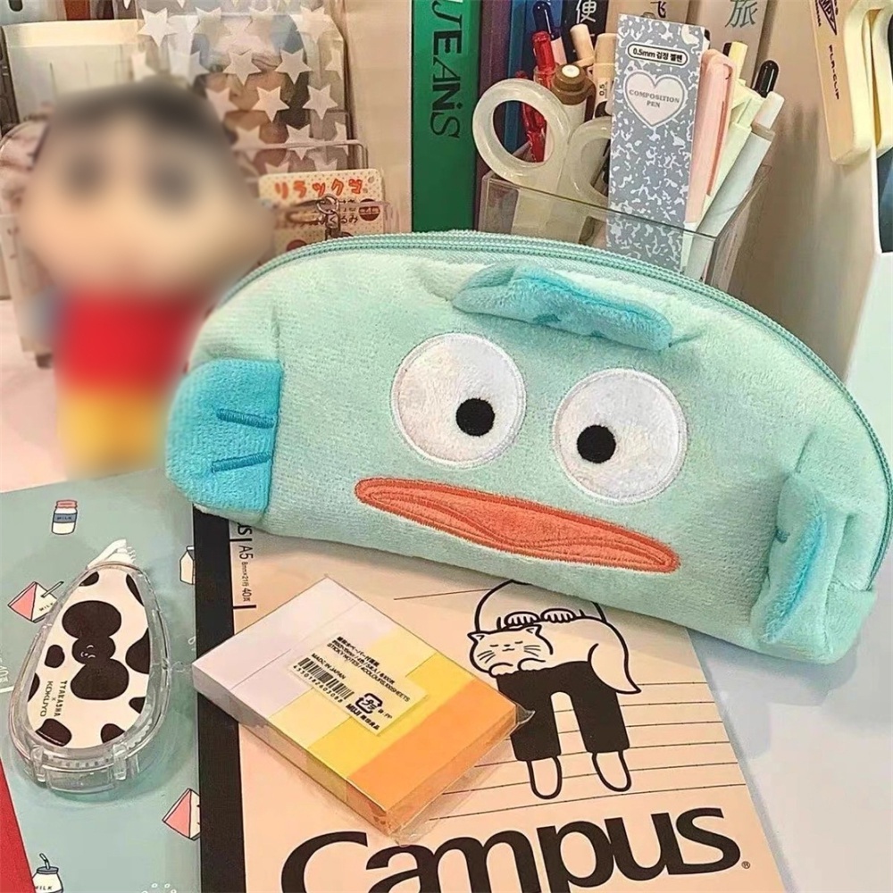 Ba Lô Hoạt Hình Dễ Thương Sanrio Cá Xấu Xí Hangyodon Ba Lô đi Học Màu Xanh, Ba Lô Sức Chứa Lớn -top3C01