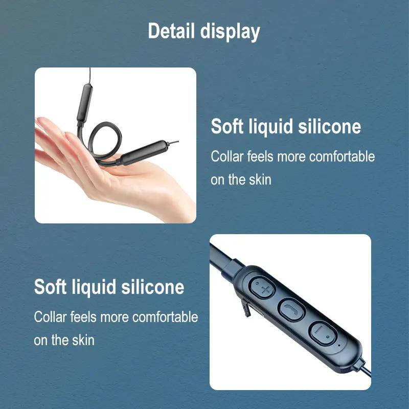 Tai Nghe Nhét Tai Thể Thao Không Dây bluetooth Giảm Tiếng Ồn Bằng silicone