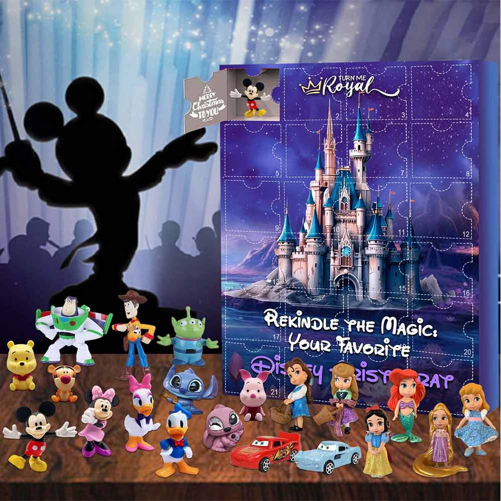 Disney Christmas Doll Advent Calendar 2023 Contains 24Gifts Disney Character UK