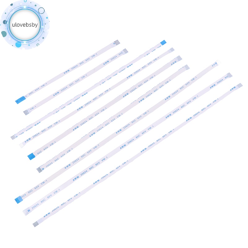 Ulovebsby Set 5 Dây Cáp Chuyển Đổi 6 / 8 pin Cho laptop asus vn