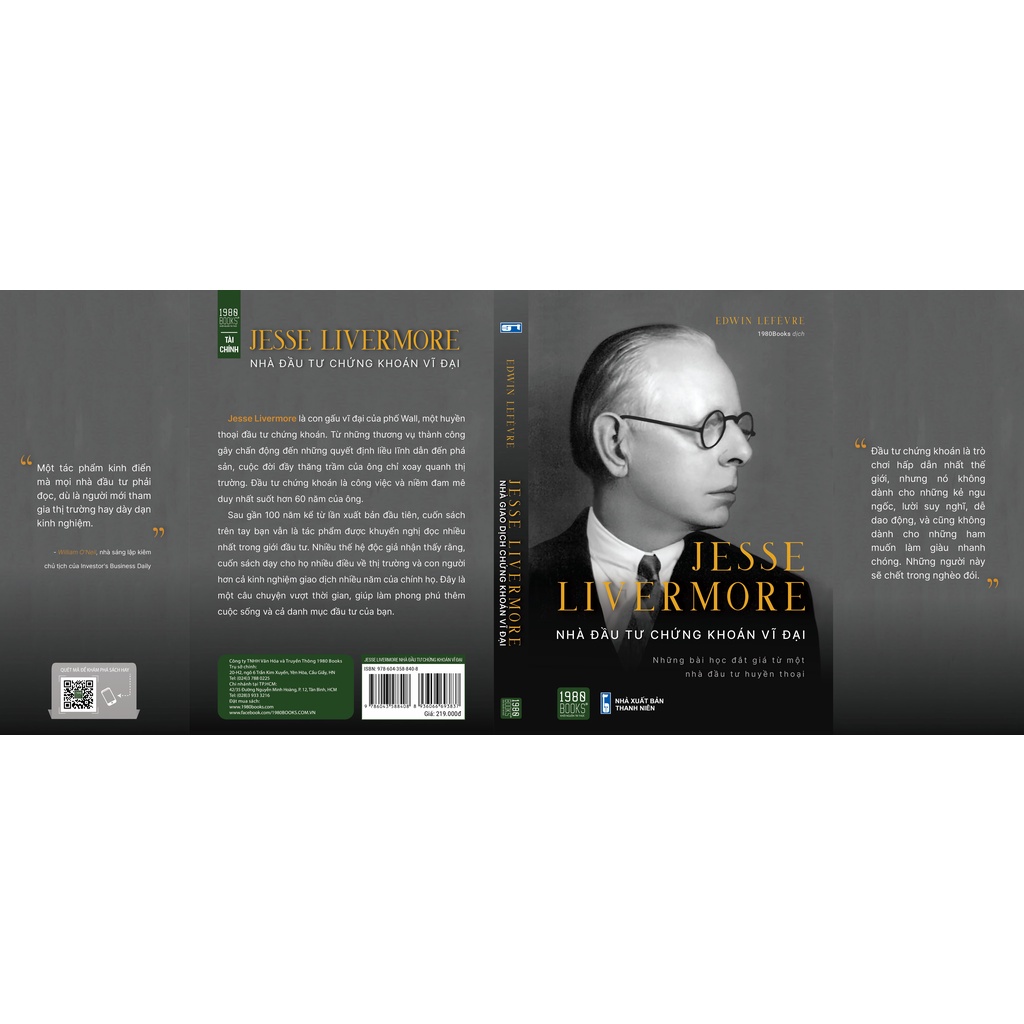 Sách - Jesse Livermore Nhà đầu tư chứng khoán vĩ đại