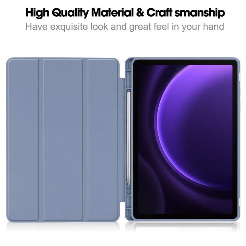 Bao Da Máy Tính Bảng Bằng silicon Cho samsung galaxy tab s9 fe plus 12.4 s9 fe 10.9 "x510 x516b 2023 galaxy tab s9 fe Ốp