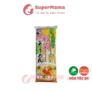 Mì somen rau củ Itsuki 320g Nhật Bản