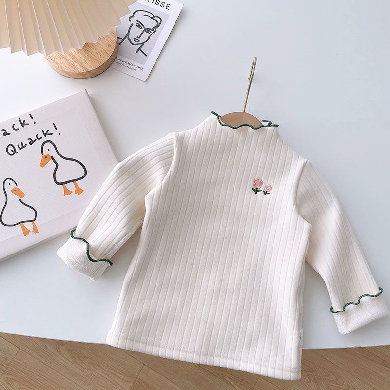 ❤Áo Lót Lông Cừu Dày Dặn Phong Cách Phương Tây Thời Trang Mùa Đông 2023 Cho Bé Gái