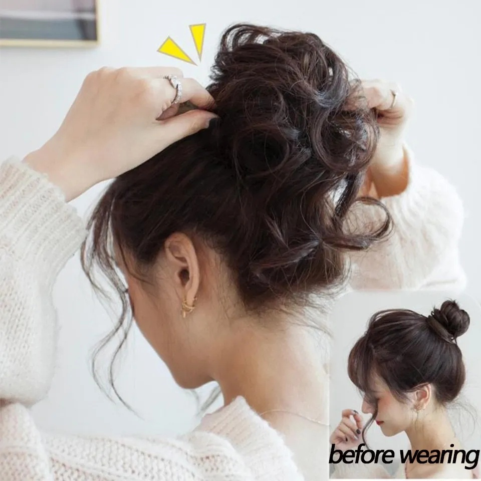 Tóc Giả Dài Xoăn Tự Nhiên Có Kẹp Dành Cho Nữ