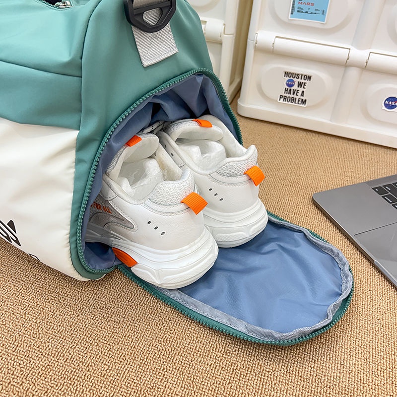 Túi Đeo Chéo Một Bên Vai Đựng Đồ Tập gym / yoga Chia Ngăn Khô Ướt Cho Nam Nữ