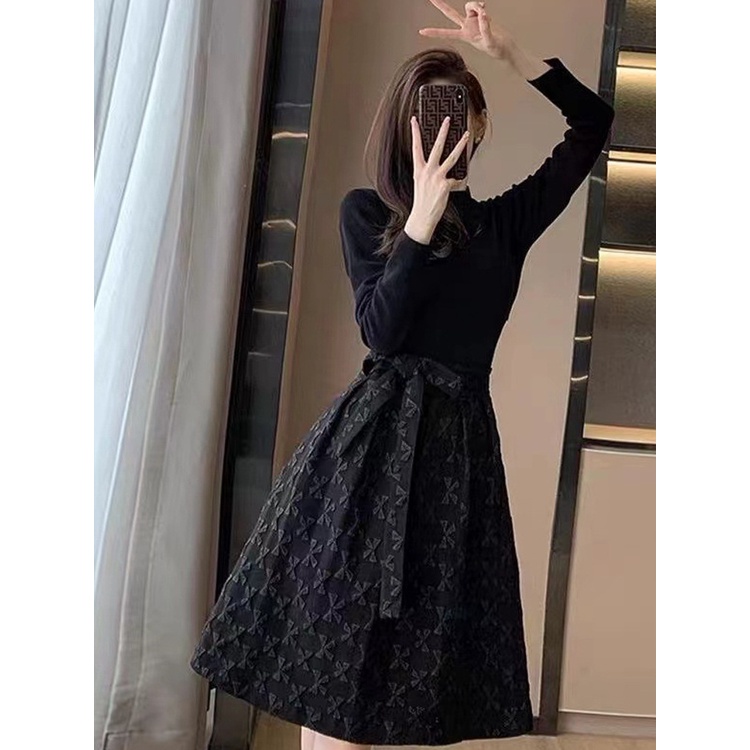 Mới Đầm Đen Phong Cách Trung Hoa Thời Trang Cao Cấp Cho Nữ