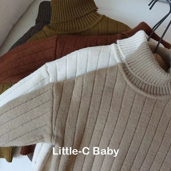 One Áo Sweater Lót Lông Cừu Dày Dặn Thời Trang Mùa Đông Cho Bé Trai Và Gái