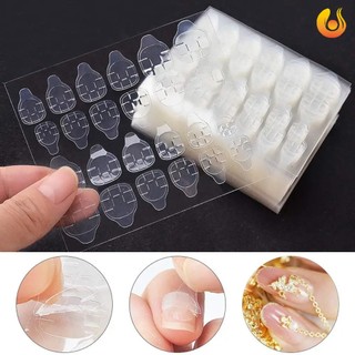 Băng keo dán móng tay giả trong suốt hai mặt tự dính có thể tháo rời