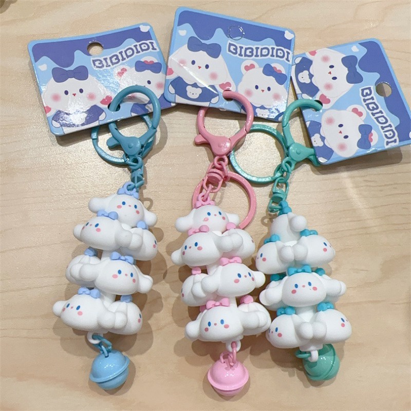 SANRIO Kawaii Móc Khóa Hoạt Hình kuromi melody cinnamoroll hellokitty purin purin Dễ Thương