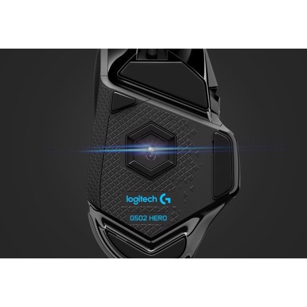 Chuột game có dây Logitech G502 Hero - Cảm biến Hero 25k, RGB, 11 nút lập trình