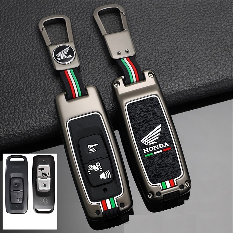 Ốp chìa khoá smartkey Honda SH 21 -23, SH Mode, SH 350i, Air Blade, Winner X, PCX, Vario, Lead, Vision Hợp Kim Cao Cấ