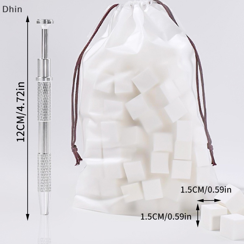 Set 20 / 50 Kẹp Xốp Inox Nhuộm Móng Tay Chuyên Dụng