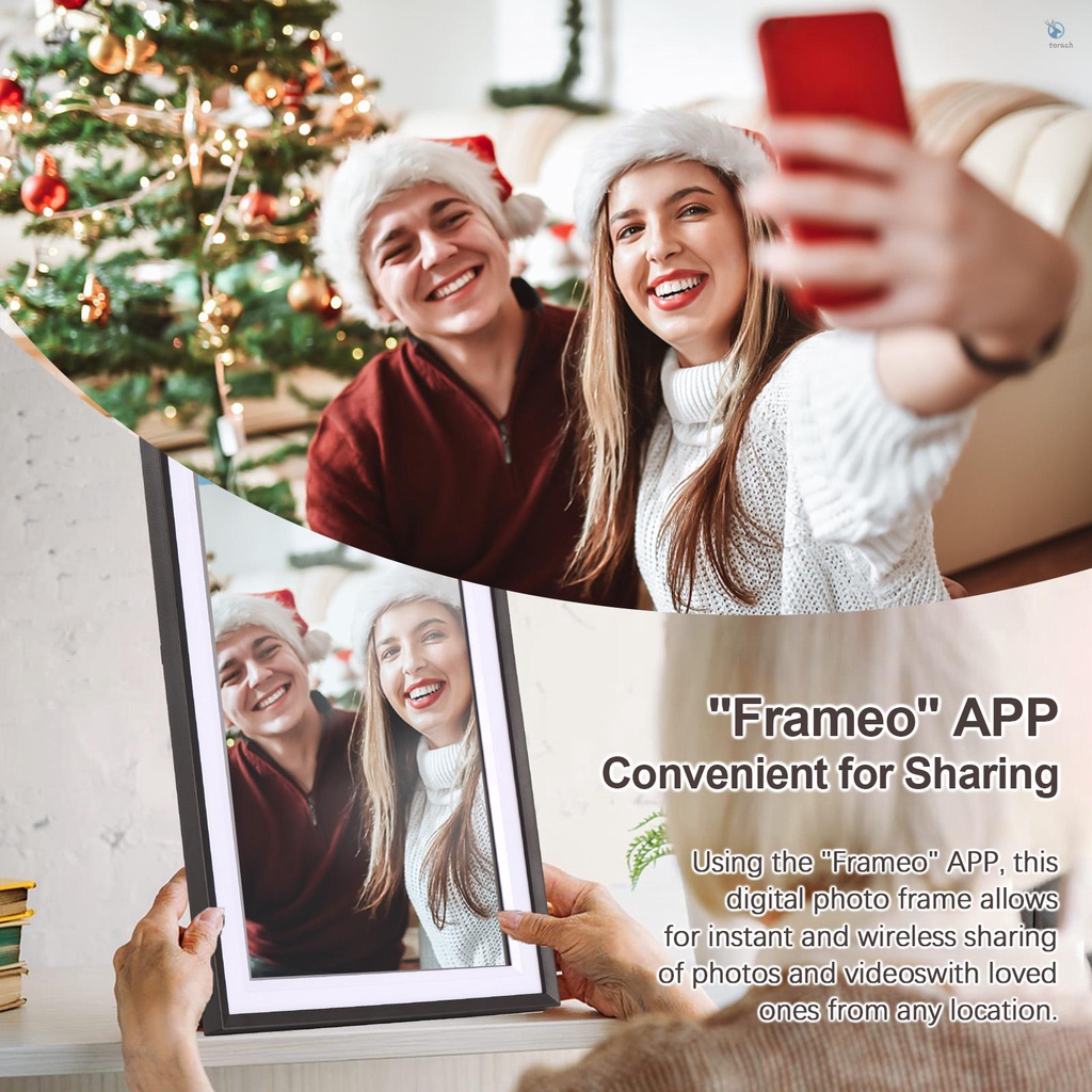 Andoer WiFi Digital Photo Frame with 1920*1080 TFT Screen - 15.6-Inch