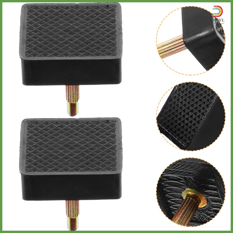 Set 2 Cặp Nút Vuông Thay Thế Cho Giày Cao Gót dachwanli