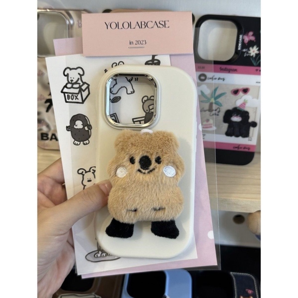 Phù Hợp Ốp Điện Thoại Họa Tiết Gấu koala Cho iphone 11 12 pro max x xr xs max se 7 plus 8 plus 13 pro max 14 pro max