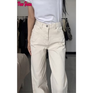 Prowow quần ống rộng quần nữ jean Đơn giản Popular Phong cách Dễ thương WNK23B0FMU 45Z231108