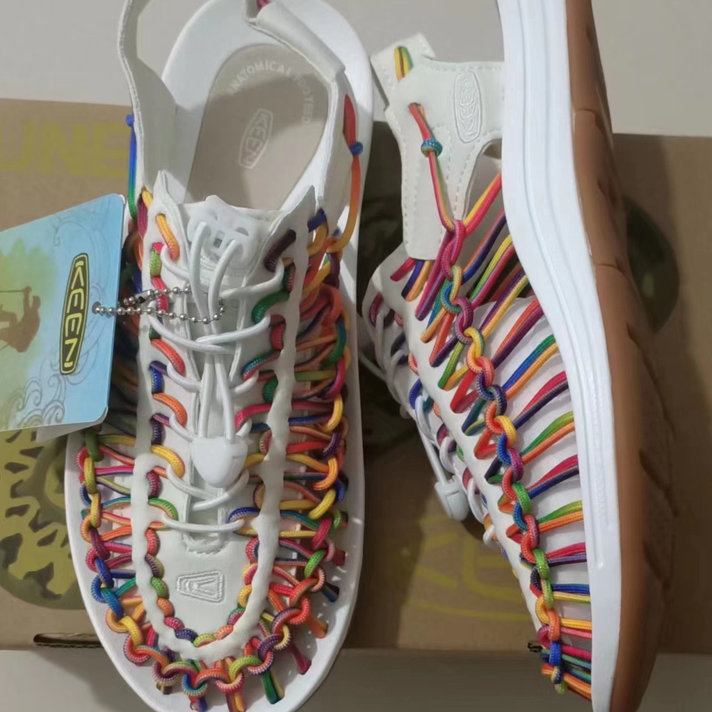 Koen keen Giày Sandal Thoáng Khí Mau Khô Thời Trang Mùa Hè Cho Nam Nữ