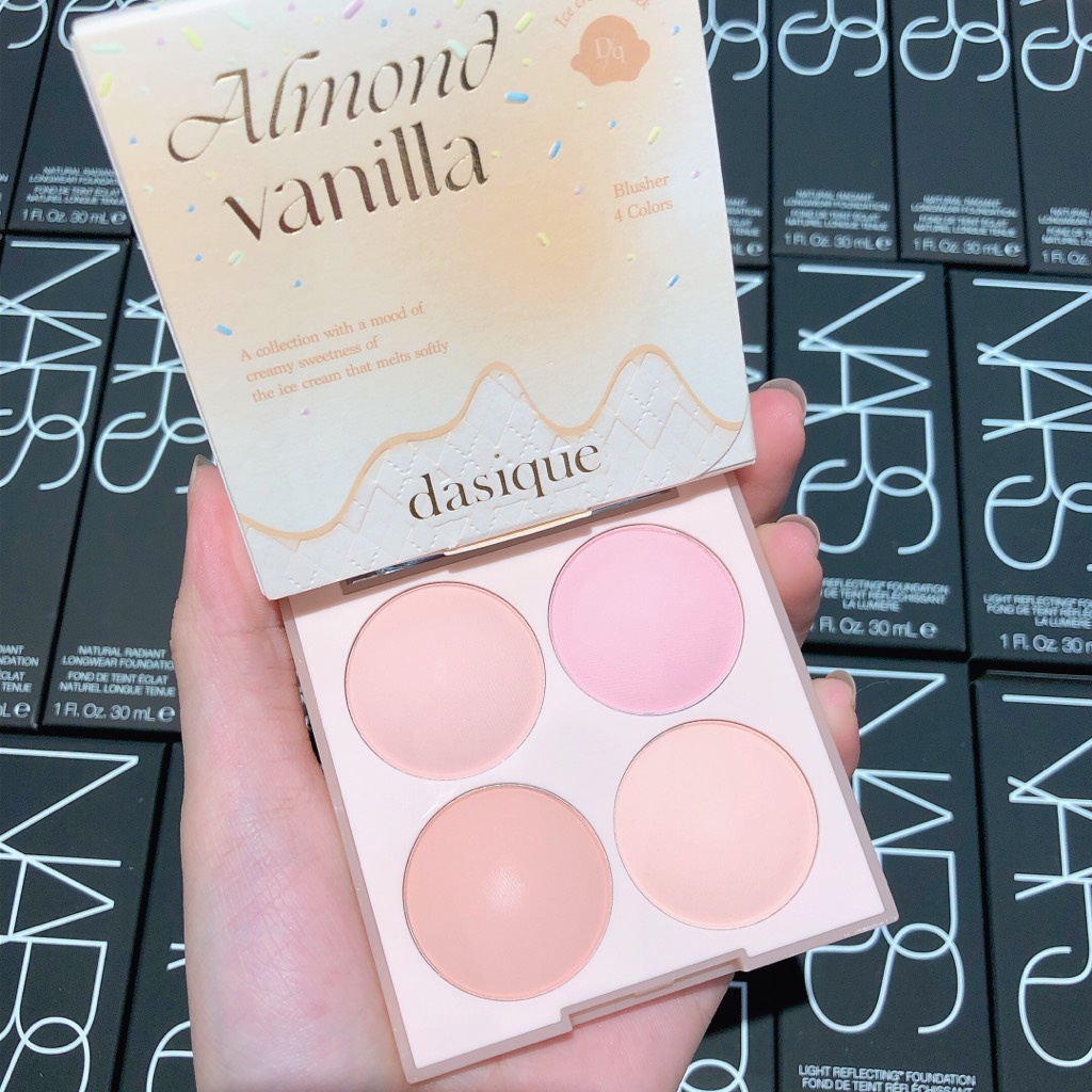 Bảng má hồng Dasique Blending Mood 4 ô