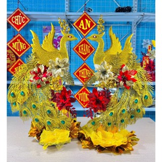 [MÃ 02] Phụ kiện làm set Công Phượng trang trí tháp bánh, tháp nước, tháp oản ngày Tết- Như Trang Plaza