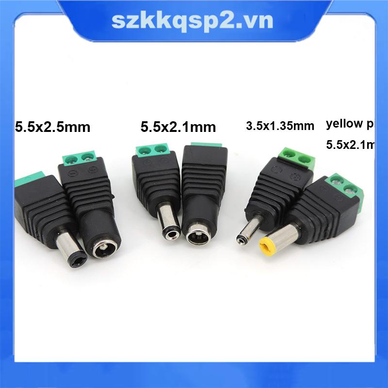 Dc Dây Cáp Nối dc female 5.5 x 2.1mm 5.5 * 2.5mm 3.5 * 1.35mm vnk2